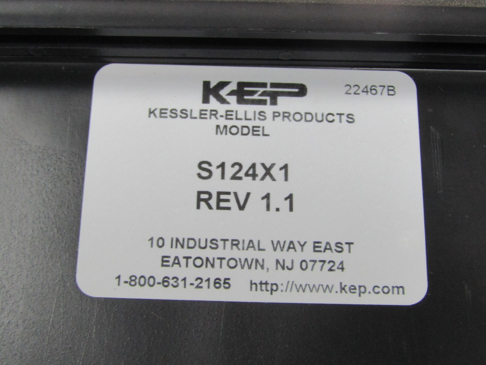 💥NEW KEP KESSLER-ELLIS S124X1 DIGITAL ELECTRONIC COUNTER 12-24 VDC