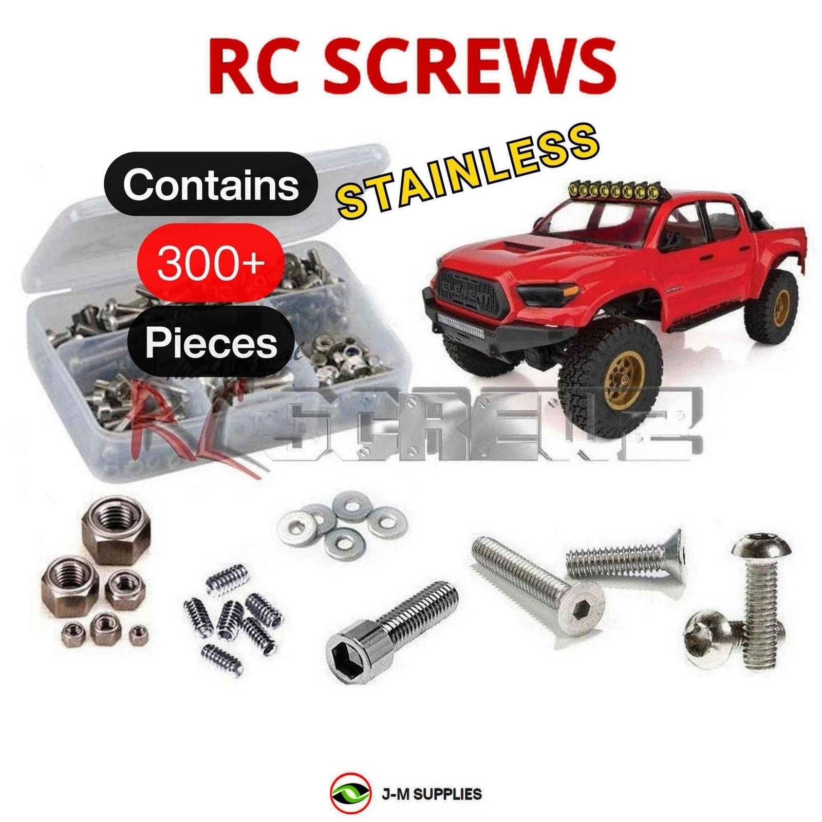 RCScrewZ Stainless Screws ele013 for Element RC Enduro Trail Truck Knightwalker