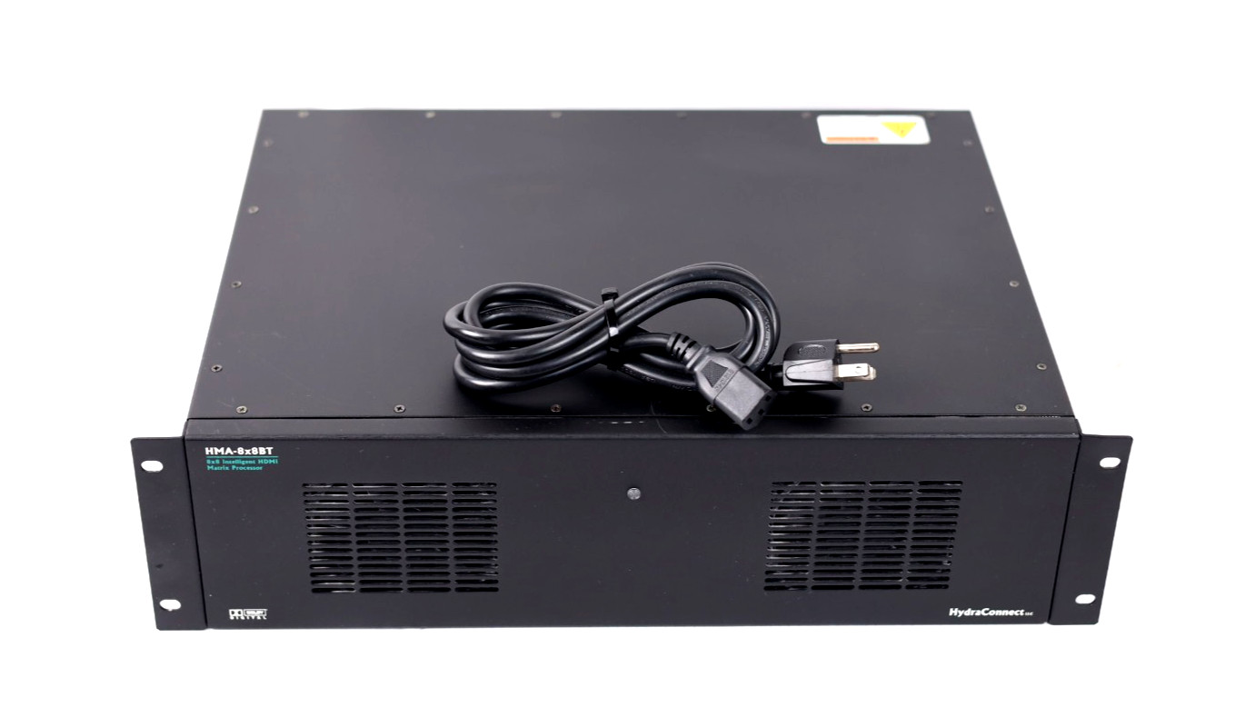 HydraConnect HMA-8x8BT HDMI Processor/ Matrix Switcher/ Switch w49
