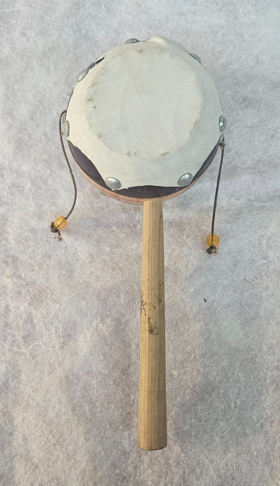 Handheld MONKEY DRUM Spinner Twist Karate Kid Drum