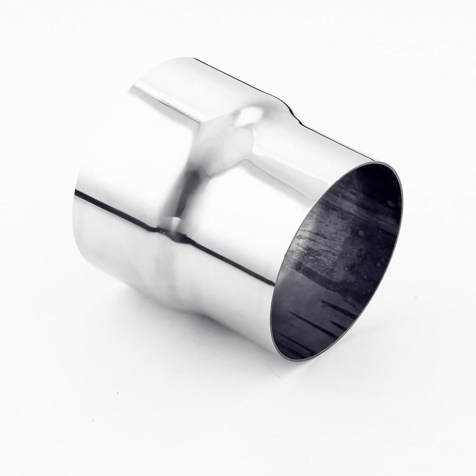4.5" OD to 5" OD 304 Stainless Steel Exhaust Connector Adapter Coupling Pipe