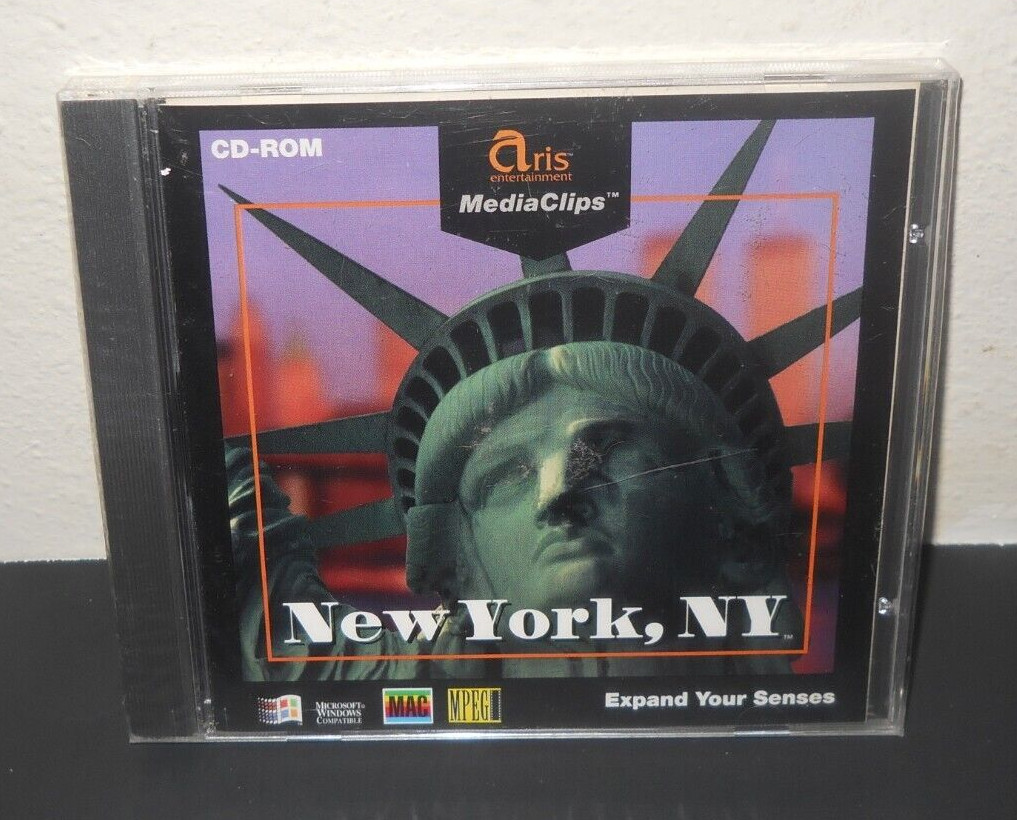New York, NY Expand Your Senses  New  Factory Sealed CD-ROM Free Shipping