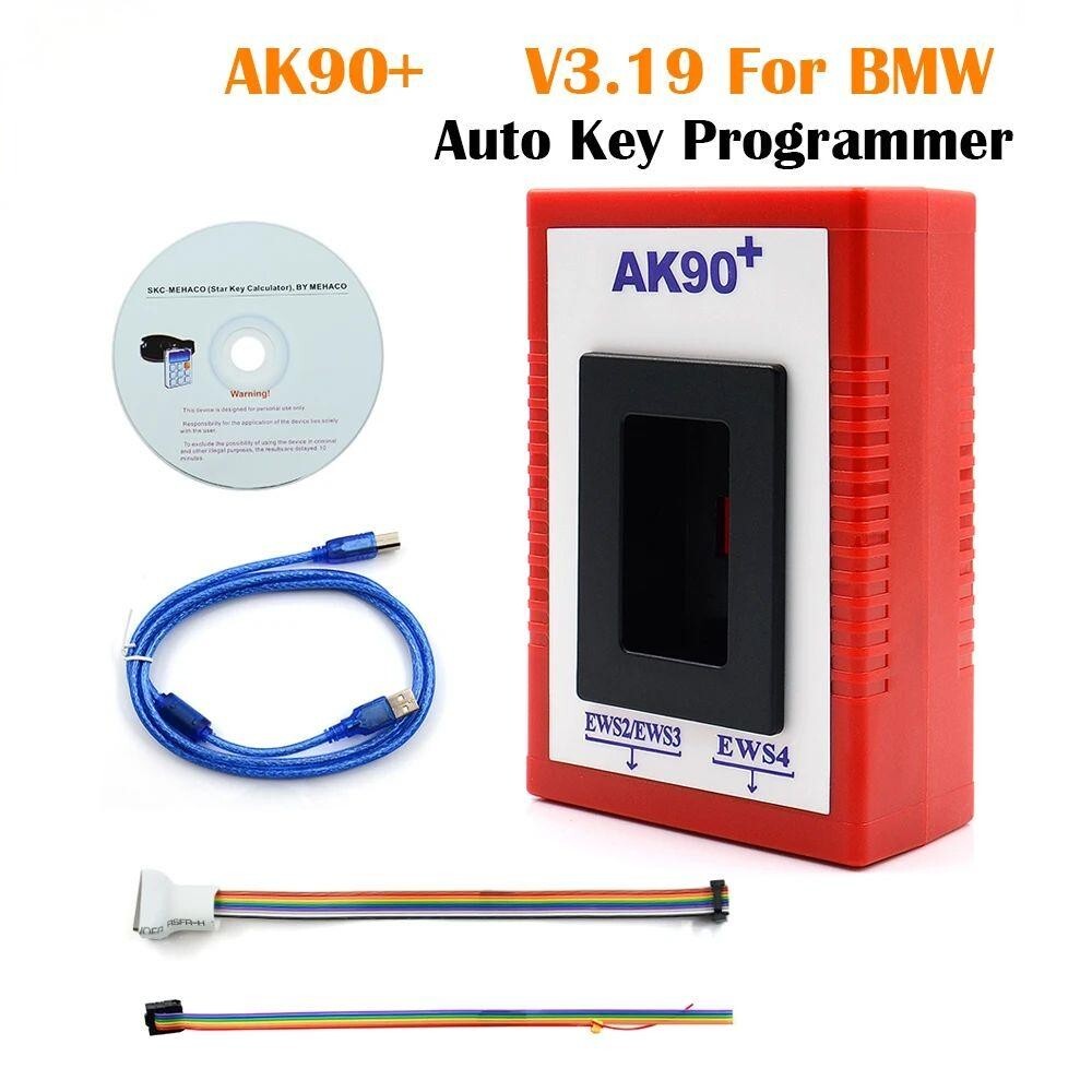 Newest For BMW AK90+ AK90 Auto Key Programmer OBD2 Diagnostic Tools Adapter