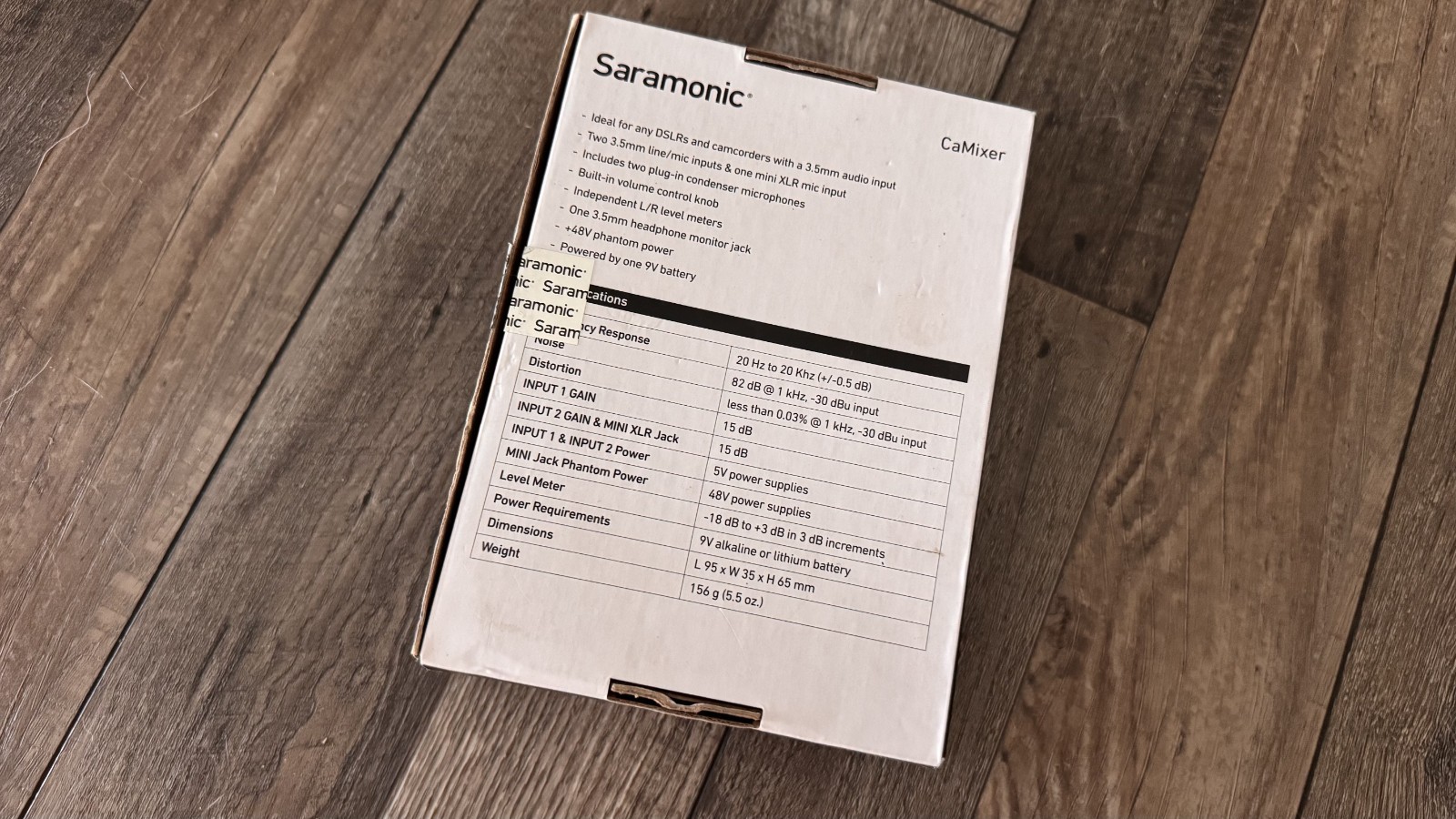 Saramonic Mini Preamp Audio Mixer Kit