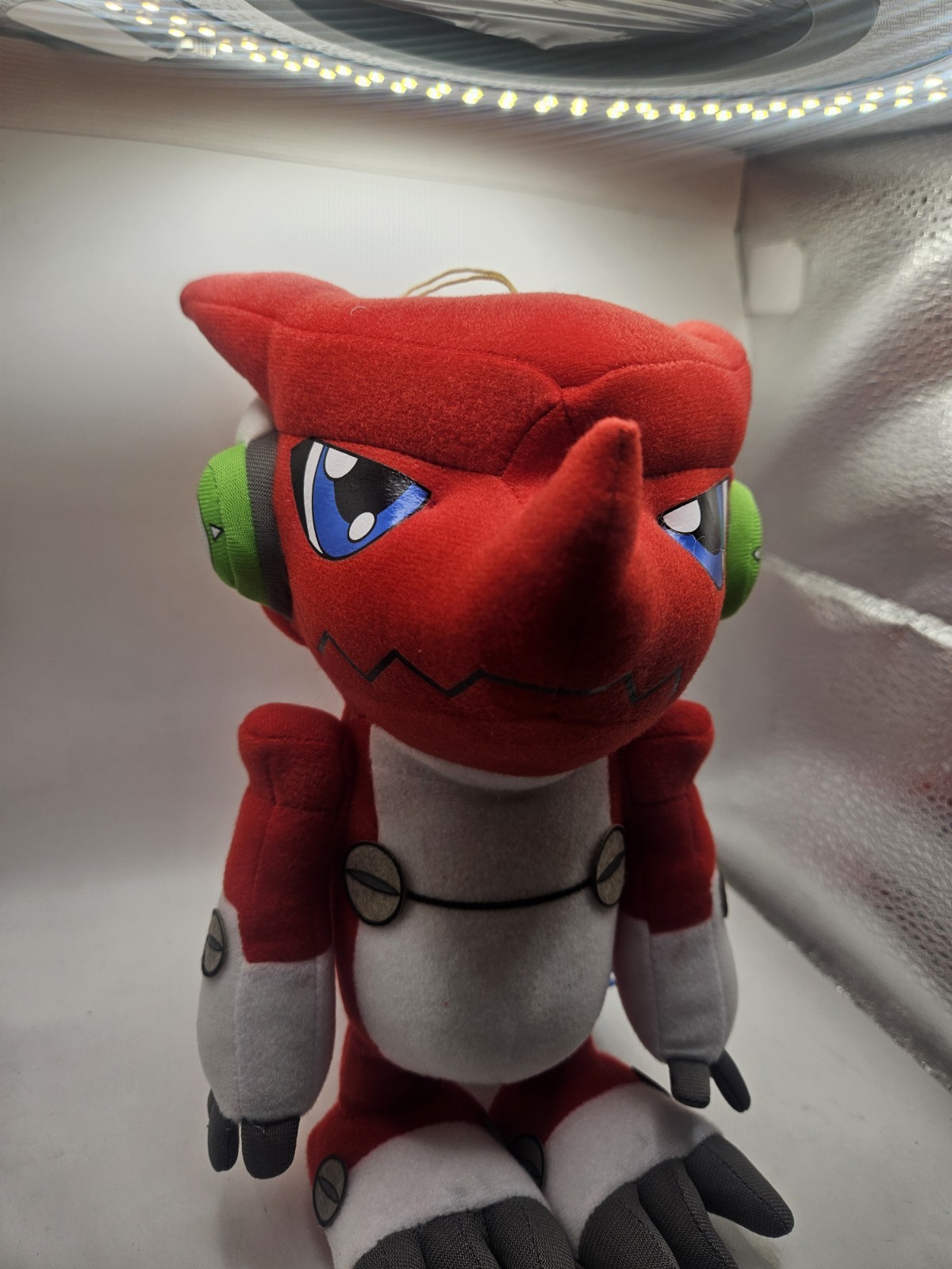 Digimon Fusion Shoutmon Plush Red Animation