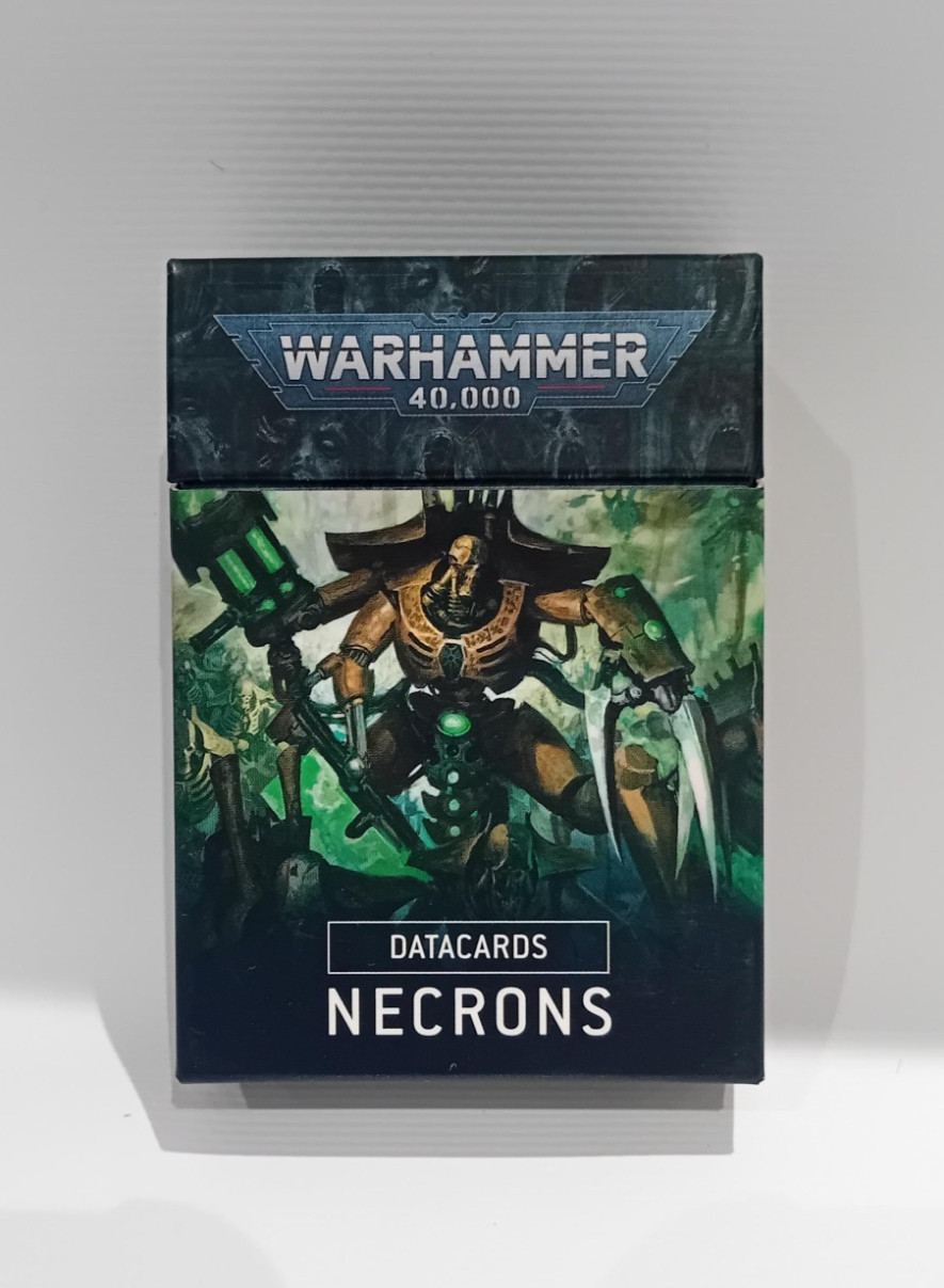 Warhammer 40k necron data cards (9th edition)