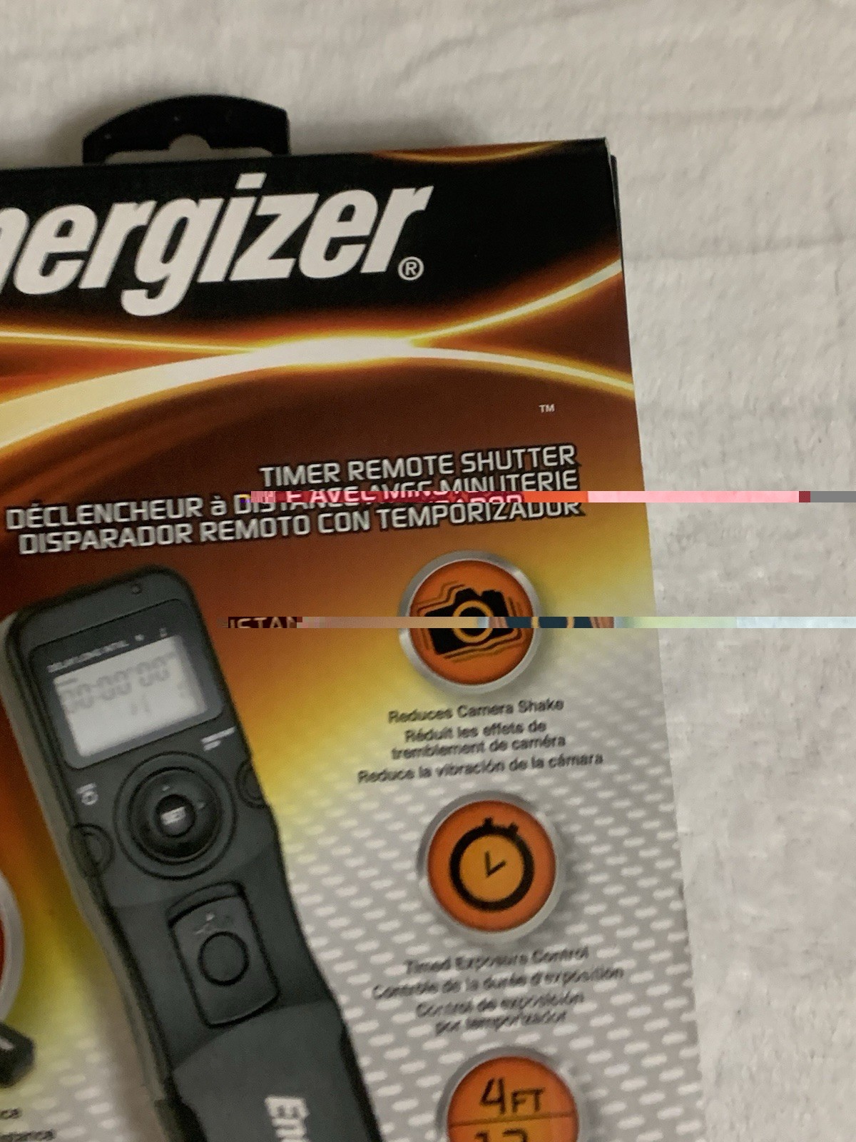 Energizer, Timer Remote Shutter, Works With Most DSLR Cameras, New