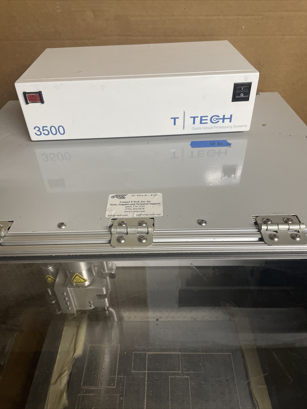 T-TECH QUICK CIRCUIT BOARD PROTOTYPING SYSTEM 5000 MILLING TABLE CONTROLLER