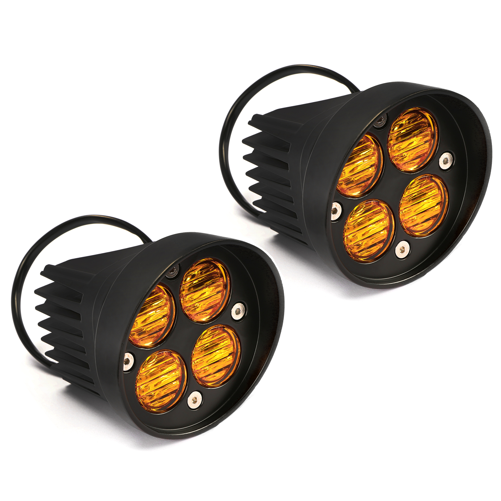 LED Fog Lights Lamps Set Left & Right For Toyota Tacoma Tundra 4Runner 2010-2023
