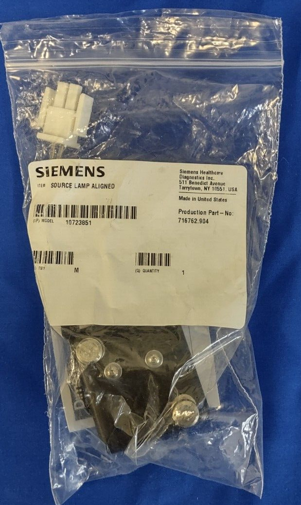 Siemens Healthcare Source Lamp Aligned P/N# 716762.904