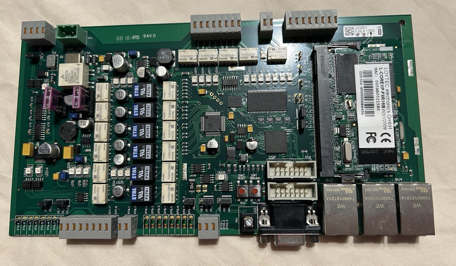 Simplex EZcare Gateway Board