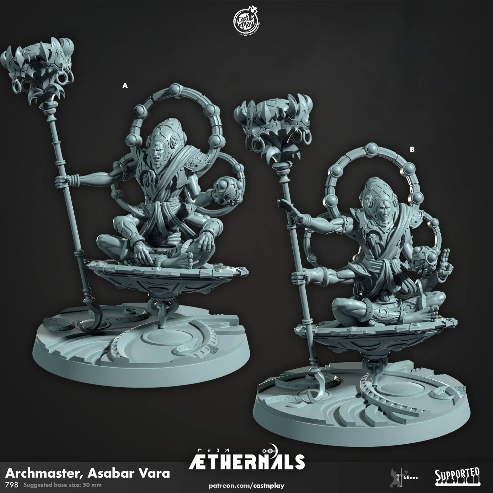 Archmaster Asabar Vara | CastnPlay |