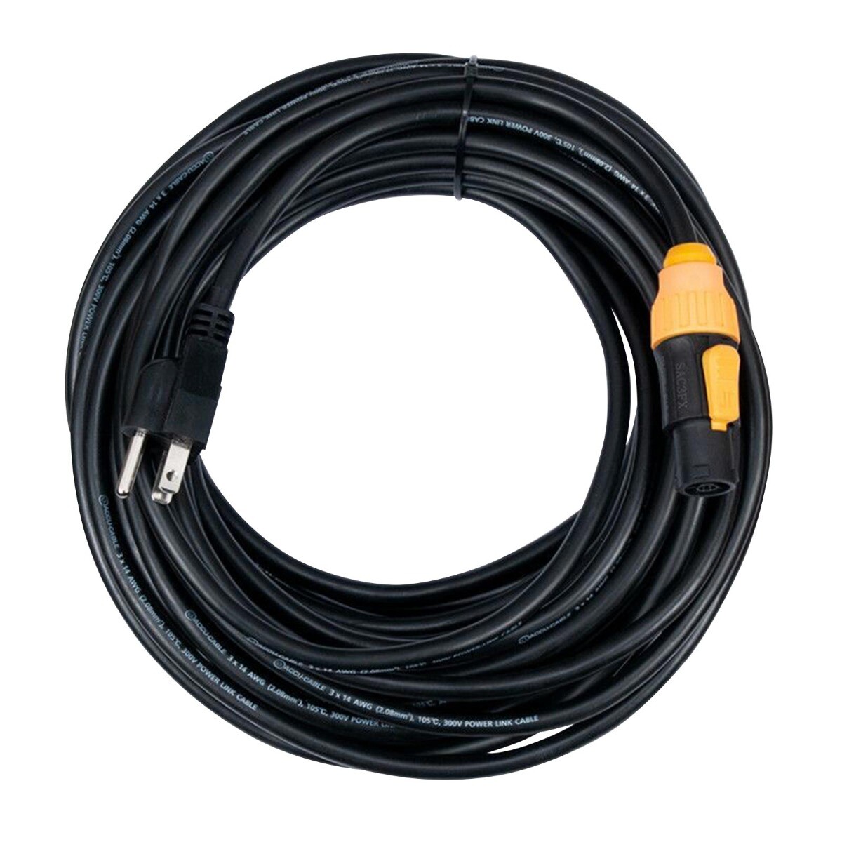 ADJ SIP1MPC50 50FT IP65 Power Twist Lock Cable idjnow