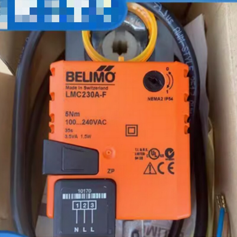 BELIMO LMC230A-F damper actuator is 5 cm, AC 100.240 volts