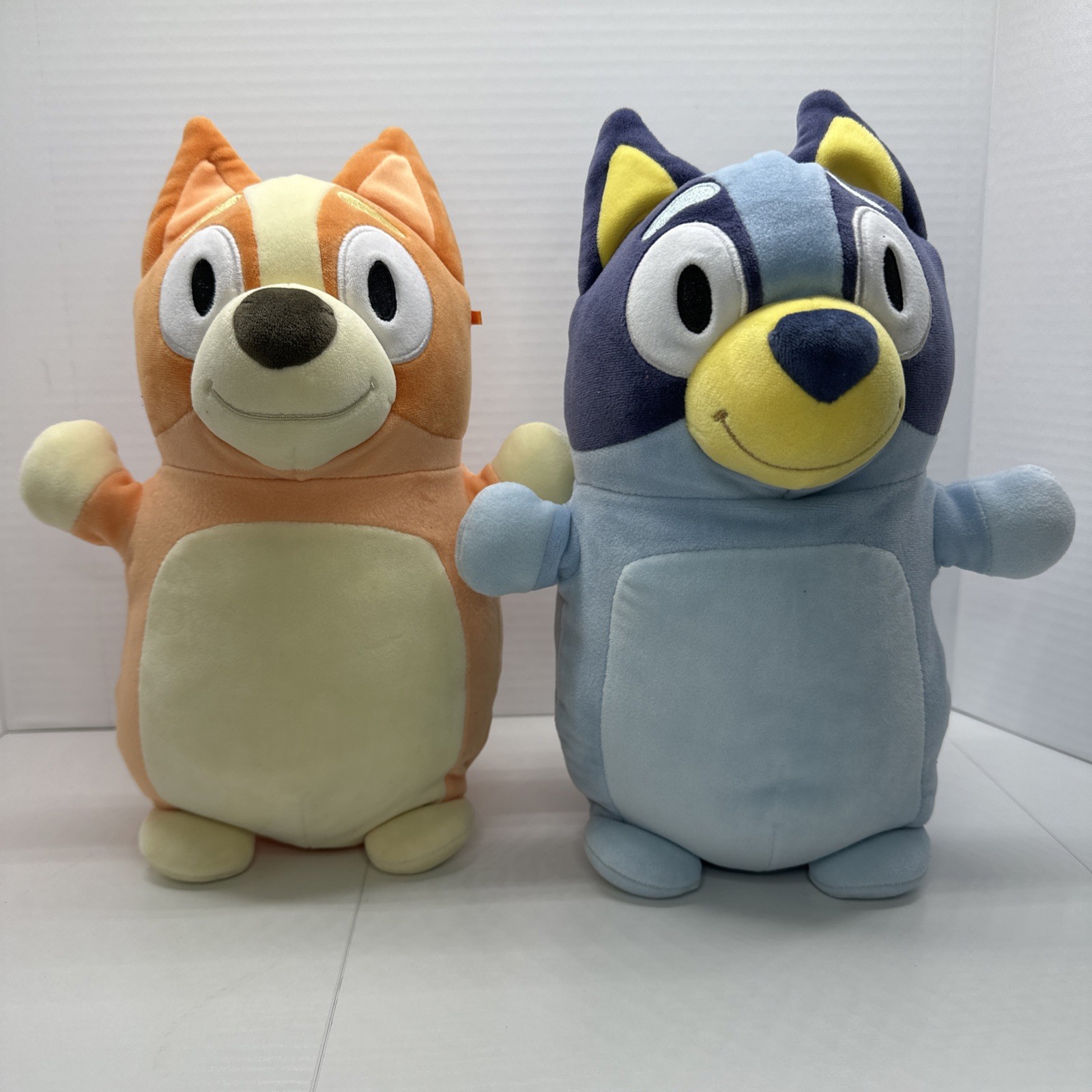 Squishmallows HugMees Bluey & Bingo 10" Plush Set