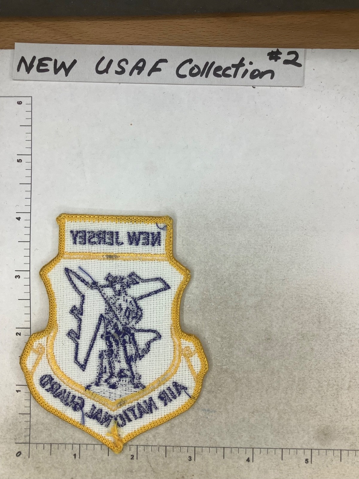 USAF NEW JERSEY AIR NATIONAL GUARD SQUADRON PATCH