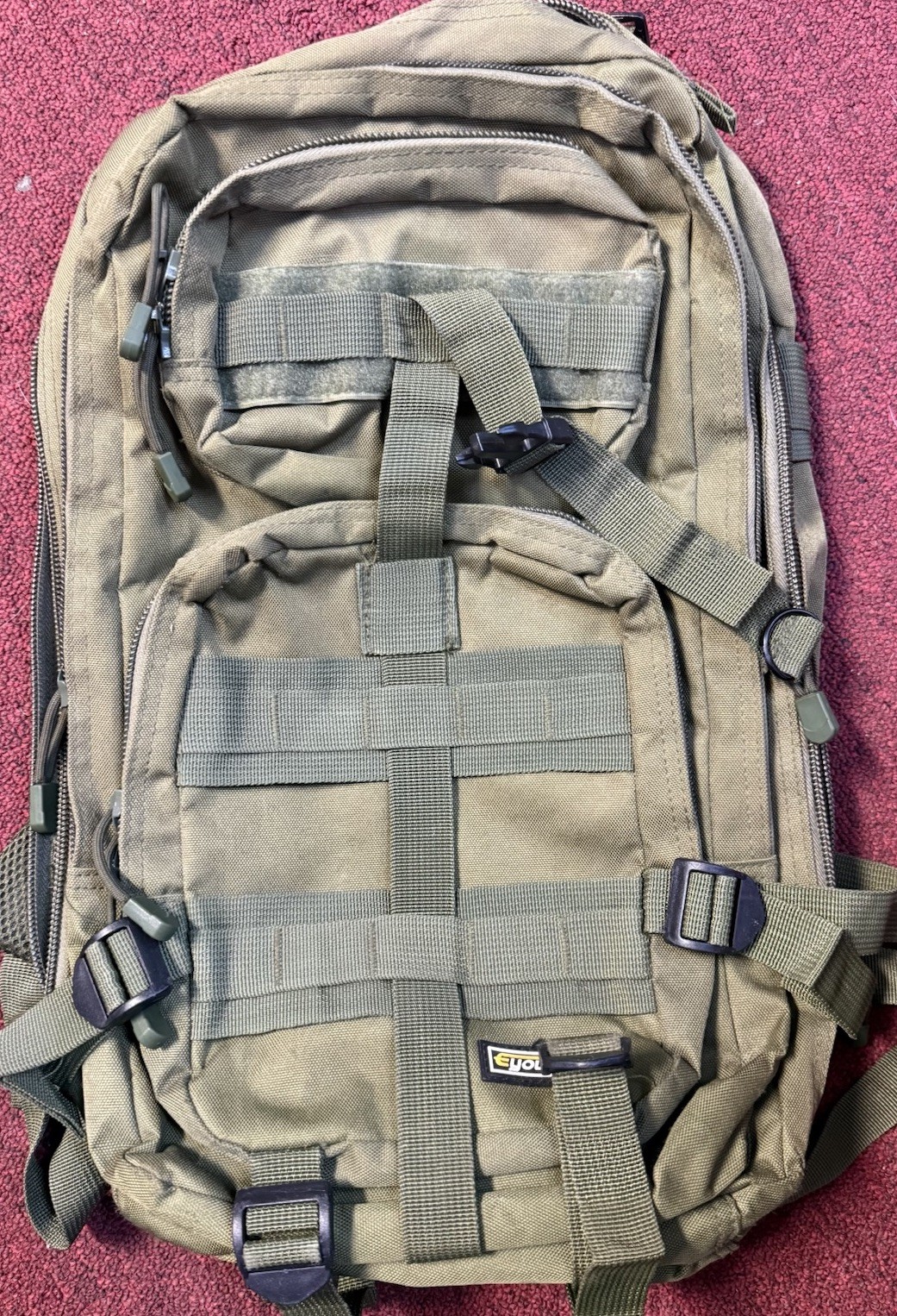 Eyourlife Tactical Backpack Small Rucksacks Hiking Trekking Travel Bag (359MG)