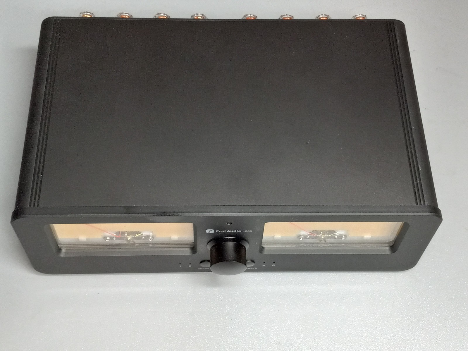 Fosi Audio LC30 VU Meter Amplifier Speaker Selector Switch Box Audio Visualizer
