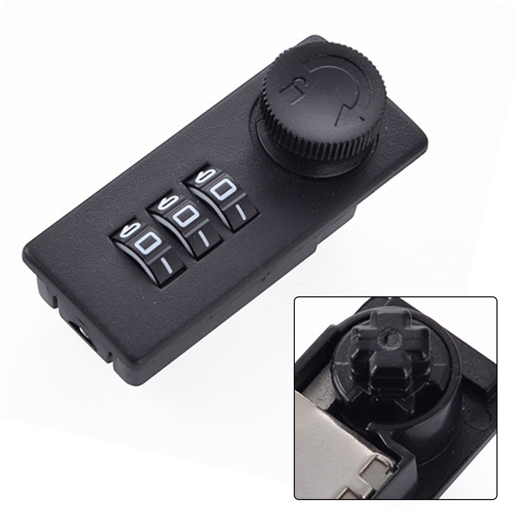 3 Digit Combination Password Drawer Lock Office Cabinet LocksSecurity Lockset