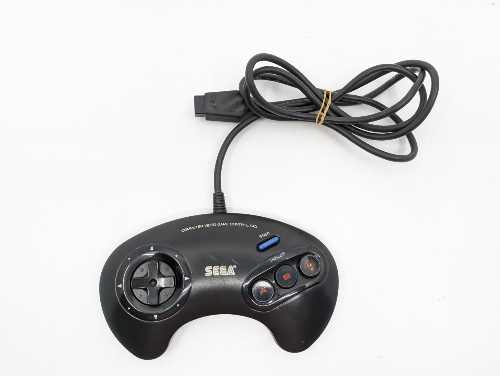 Sega Mega Drive HAA-2510 Console w/ Controller AV Cable AC Adapter Tested Japan