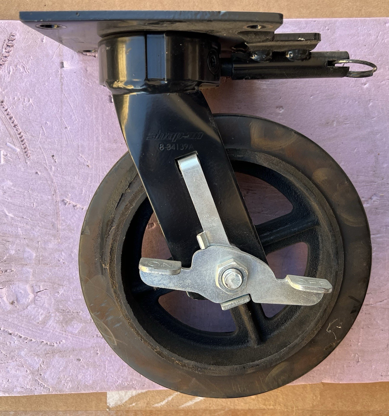 Snap On Casters 8-34139A 8” Snapon Tool box KEMW361 KEMN361 KERN Epiq Roll Cart