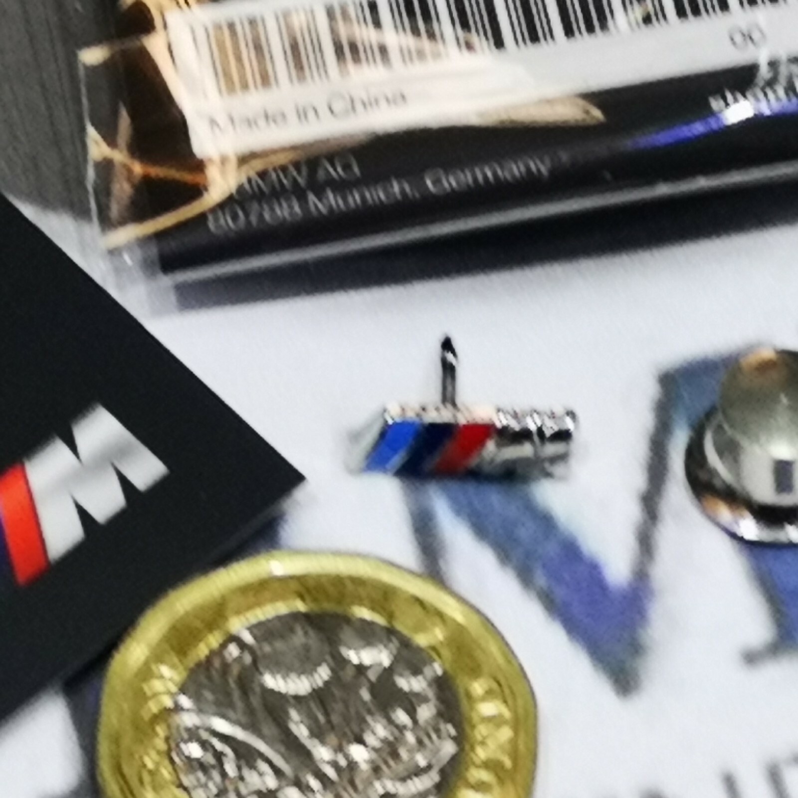 NEW Genuine BMW M Collection Logo Lapel Pin cap tie coat waz jacket 80282410915