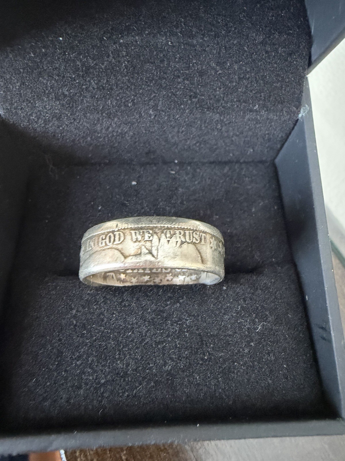 Half Dollar Coin 1908 Ring