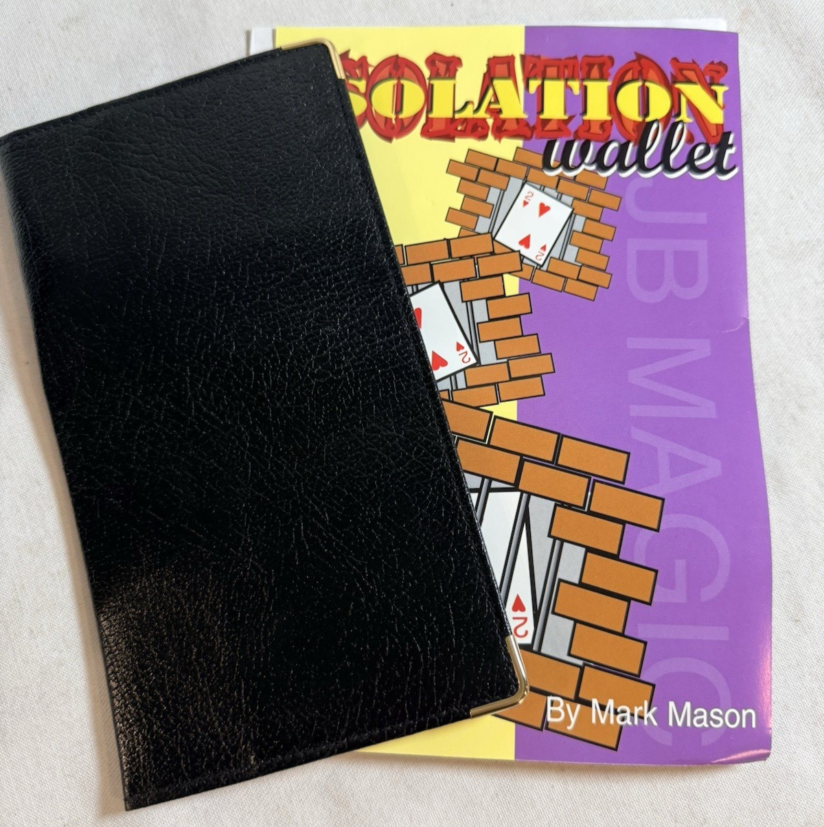 Isolation Wallet by Mark Mason - Vintage Card Magic Trick