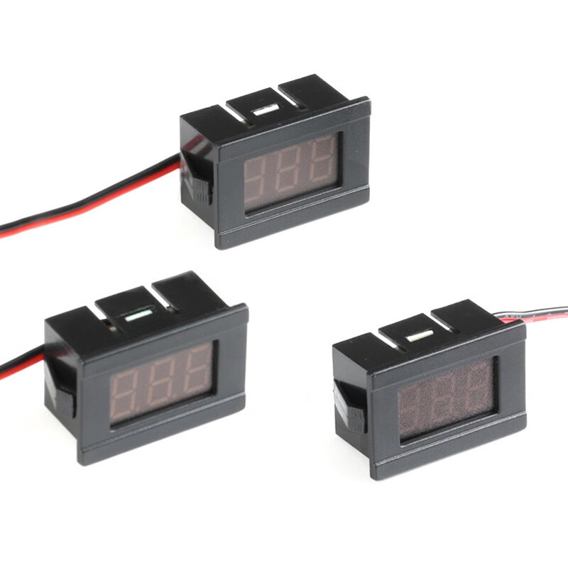 0.36" DC4.5-30V Voltmeter LED Panel Three Digital Display Volt Voltage Meter New