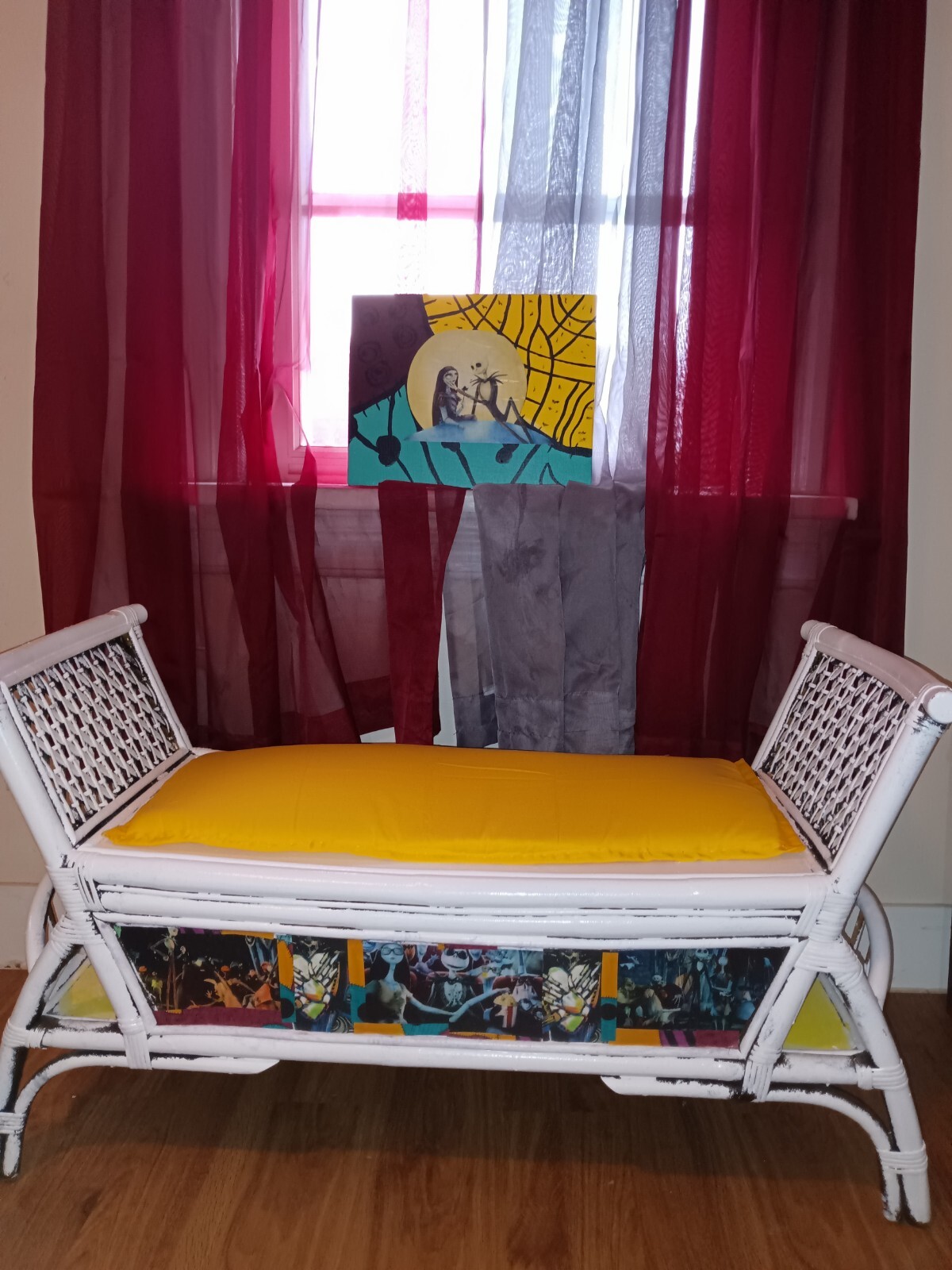 Custom Made Bench: The Nightmare Before Christmas