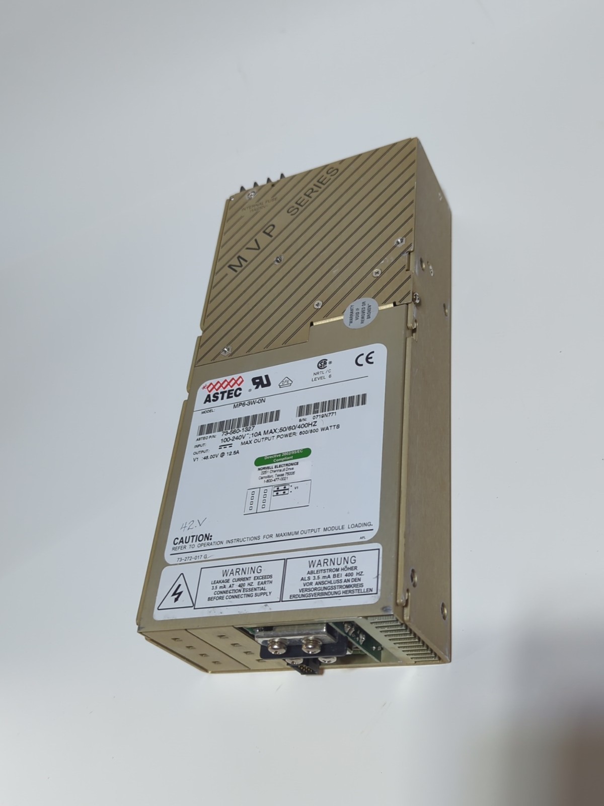 ASTEC MP6-3W-0N Power Supply