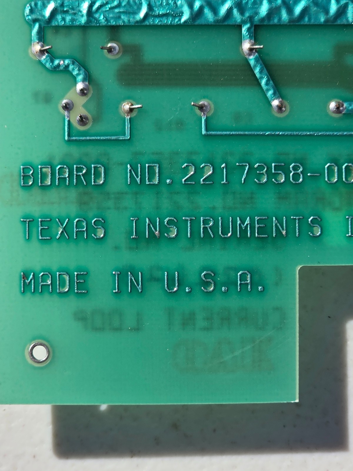 Texas Instruments 2217358-0001 Current Loop, ASSY# 2217357-001 R-8