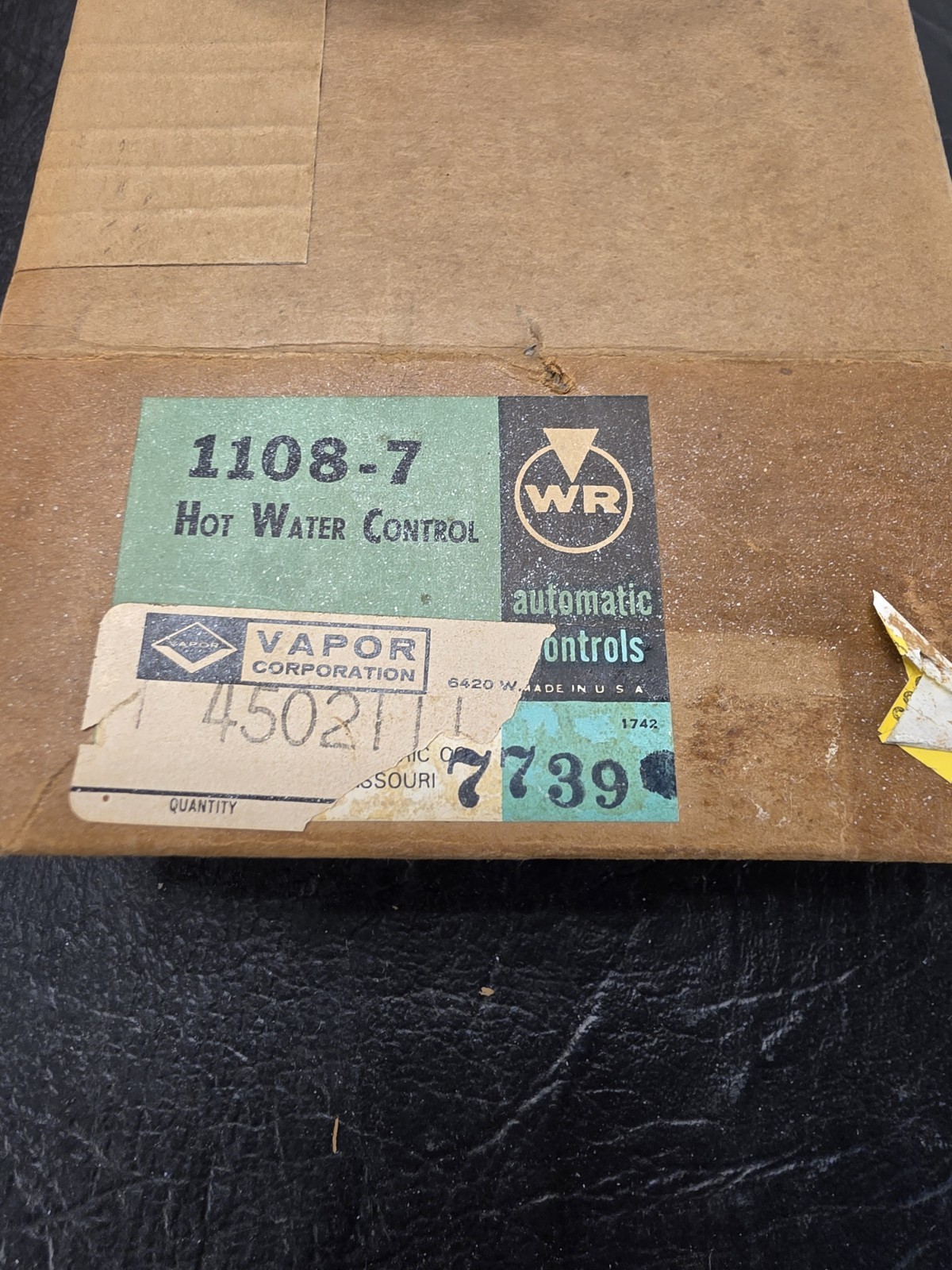 New White Rogers 1108-7 Hot Water Control