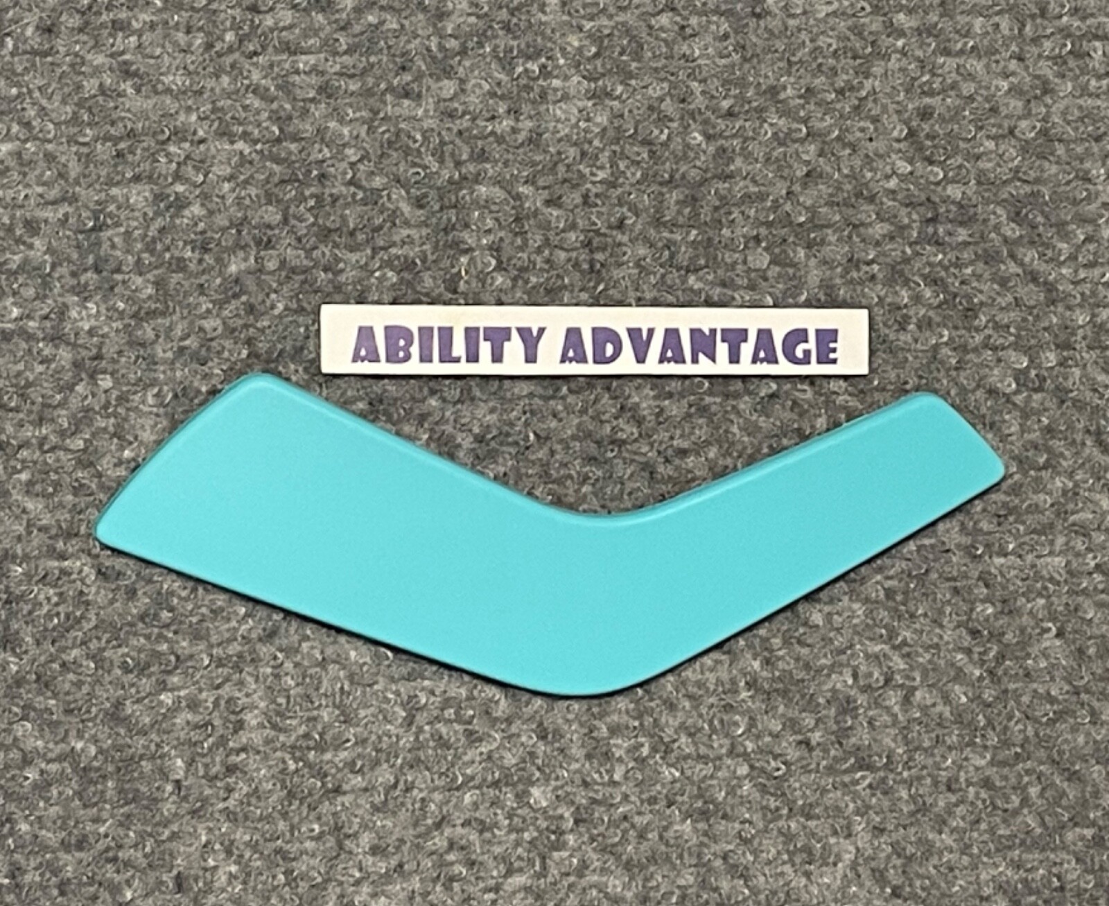 NEW: Permobil “AQUA” Drive Wheel Accent Trim Piece, replace damaged. Version 2