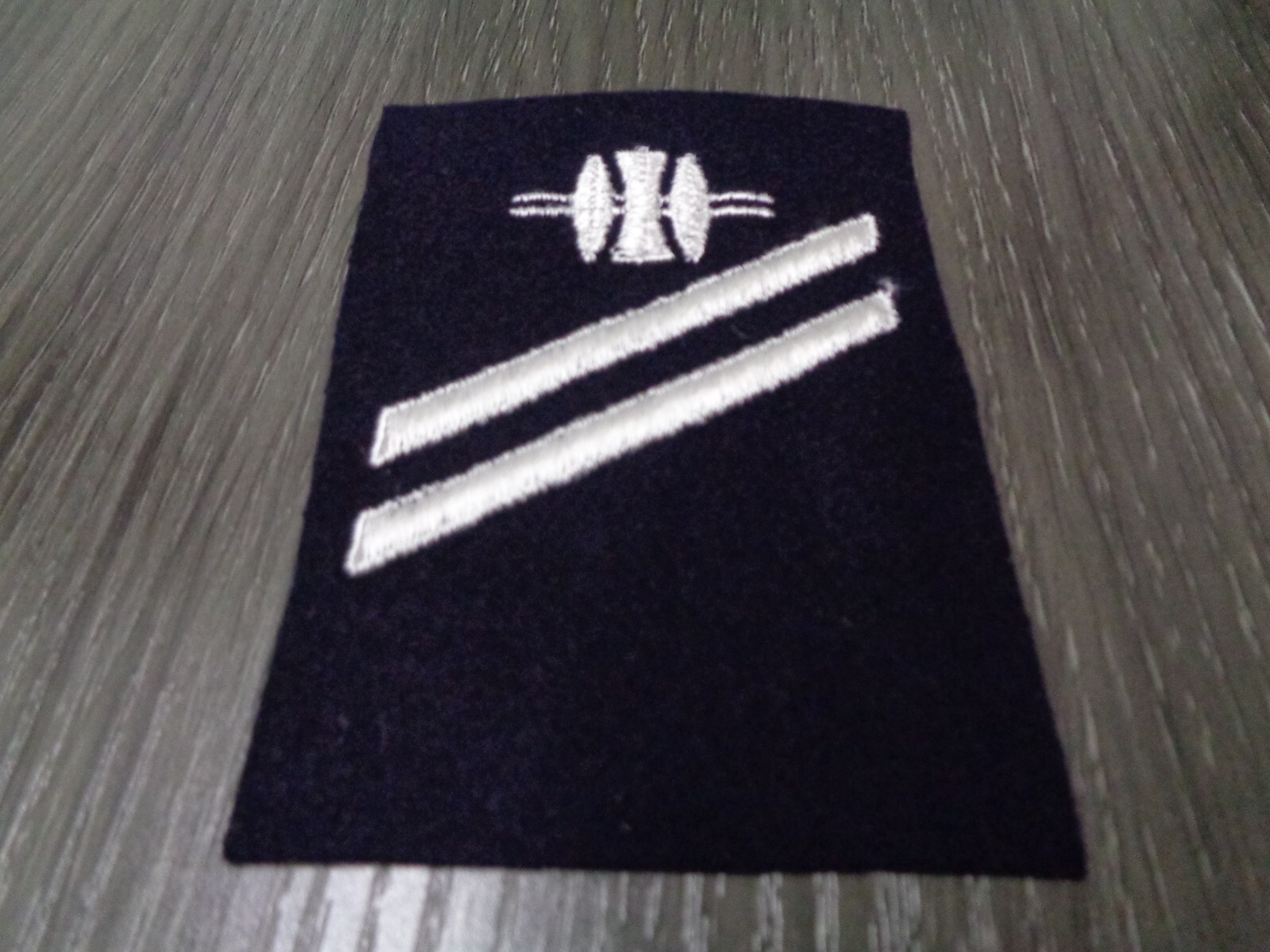 Military US NAVY Opticalman Mate E-2 Mark Patch BLUES   VIETNAM ISSUE  SQUARE