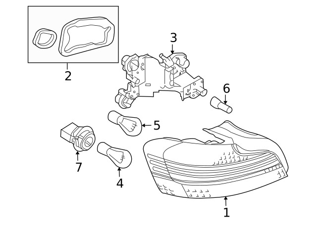 Genuine BMW Socket Panel 63-21-7-164-972