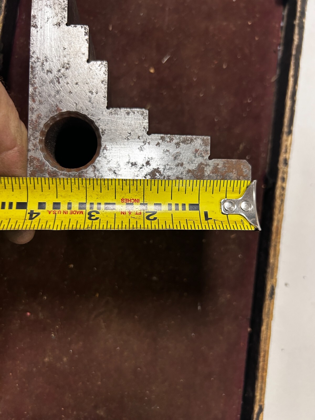 MACHINIST OfCe LATHE MILL Machinist Tool Makers Ground Step Angle Block