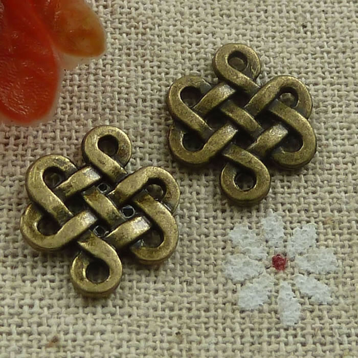 Free Ship 180 pcs Antique bronze complect connectors 17x14mm L-802
