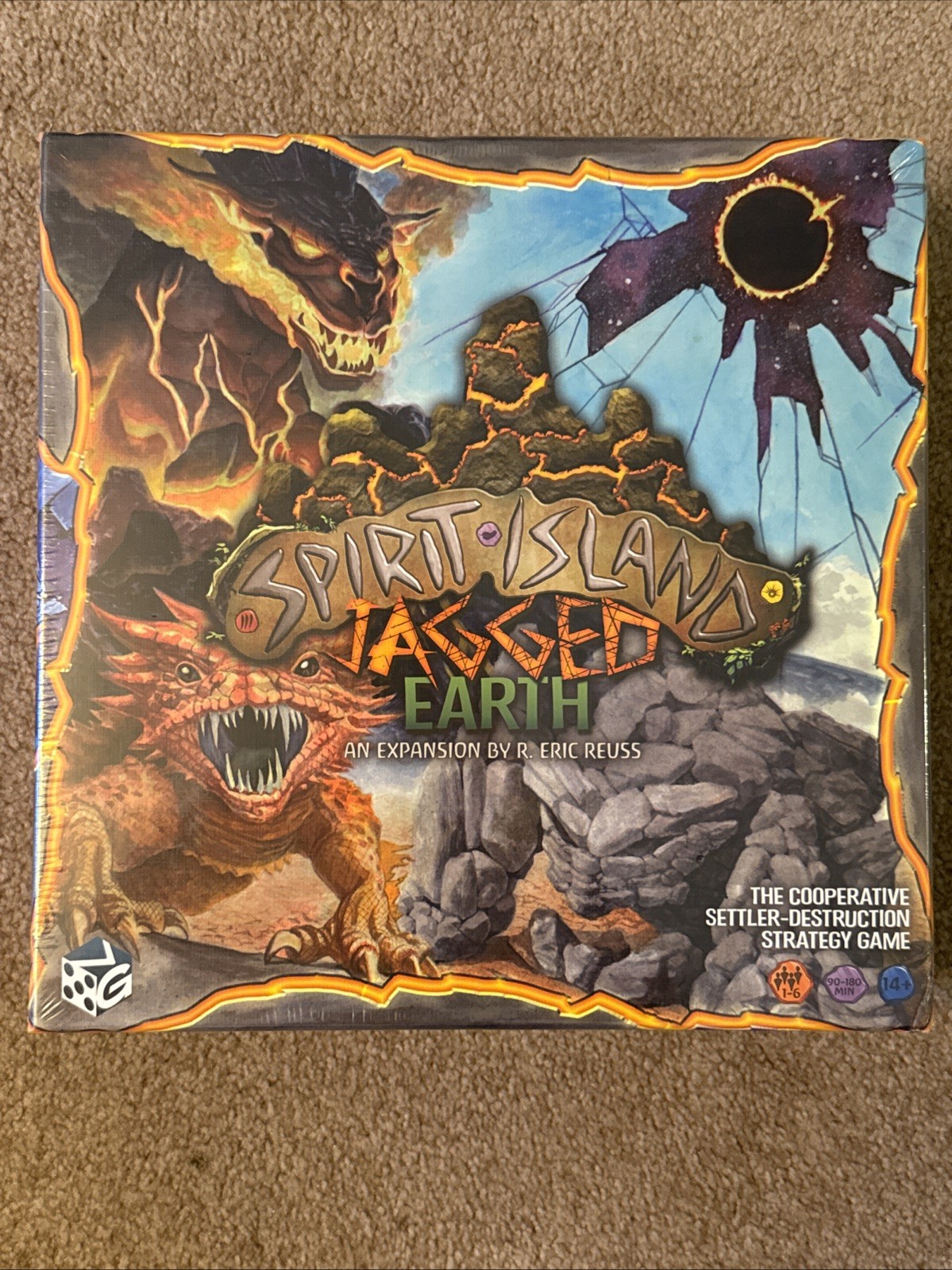Spirit Island Jagged Earth Expansion Board Game New Sealed