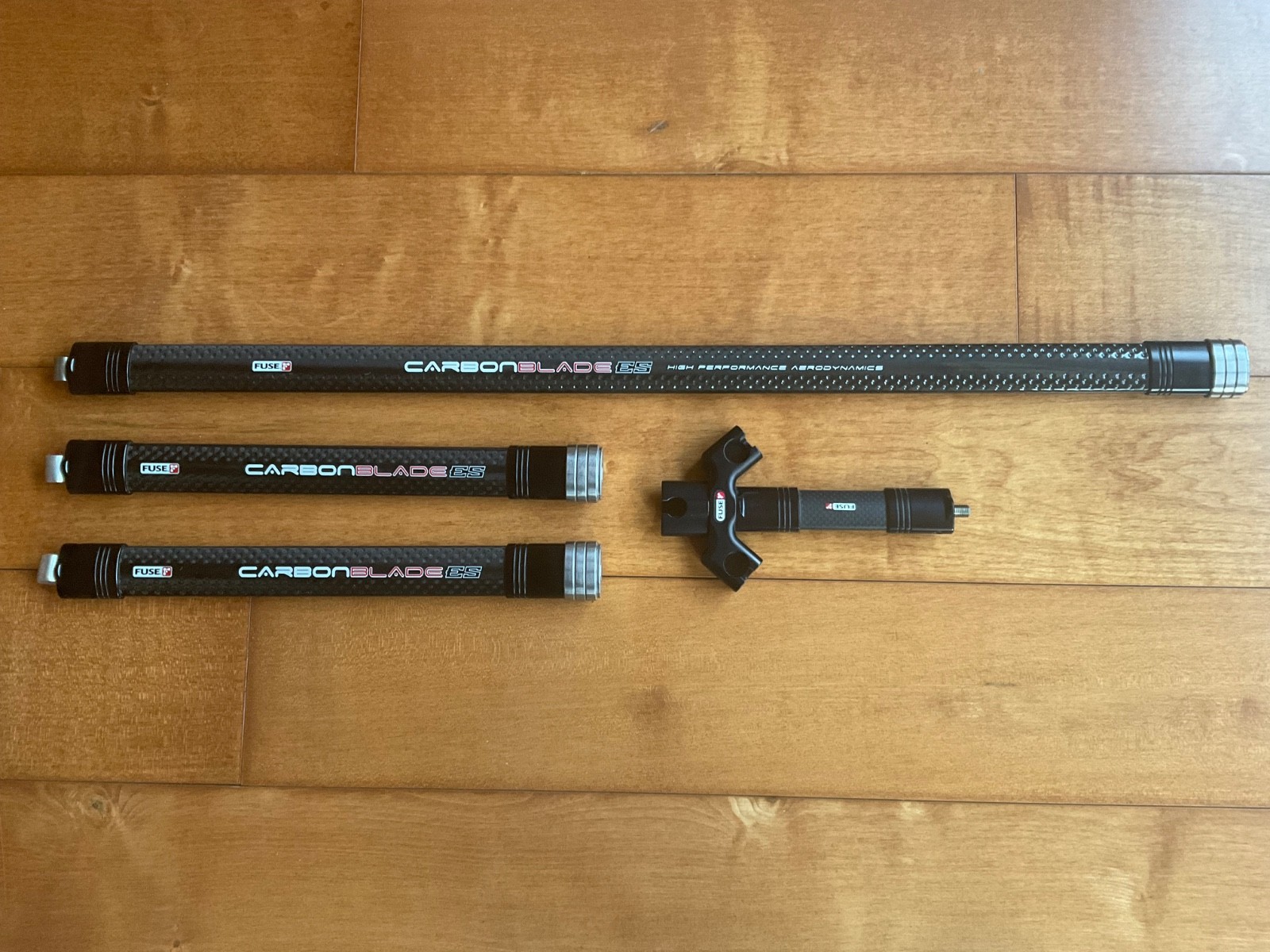Fuse Carbon Blade ES Target Archery Stabilizer Setup.