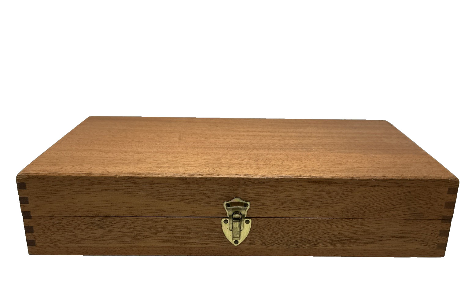 ORIGINAL S&W N-FRAME MAHOGANY PRESENTATION CASE 6" BARREL W/ DRAWER & INSERT