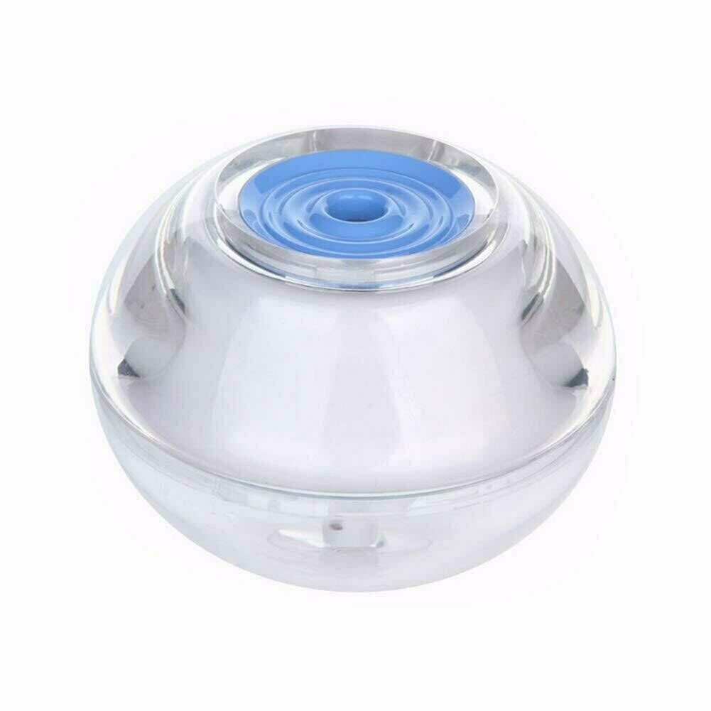 Night Light LED Bulb Cool Mist Moisturizing Humidifier, Portable Small Lamp Blue