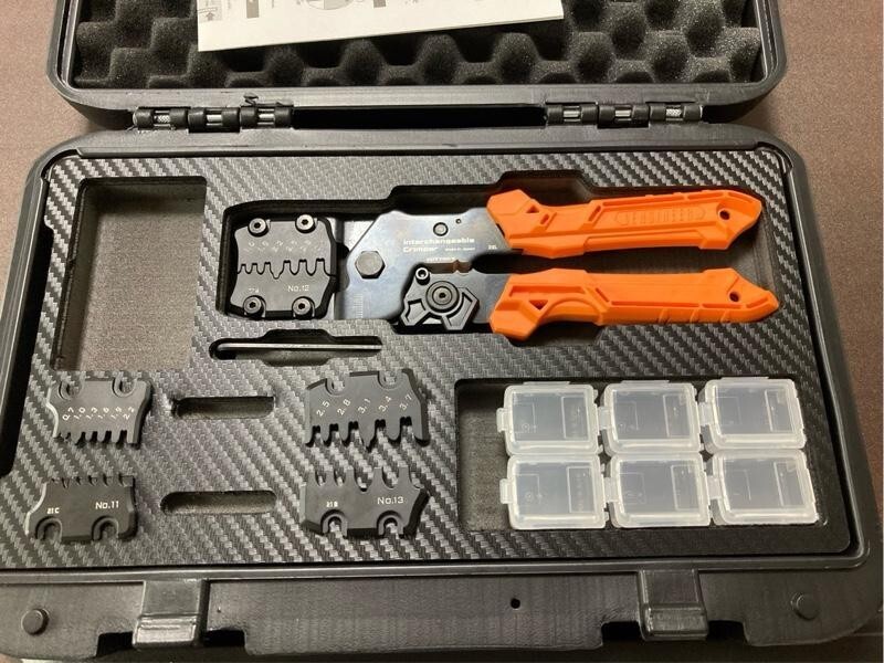 Engineer PAD-02 Precision Crimping Pliers Die Set with case