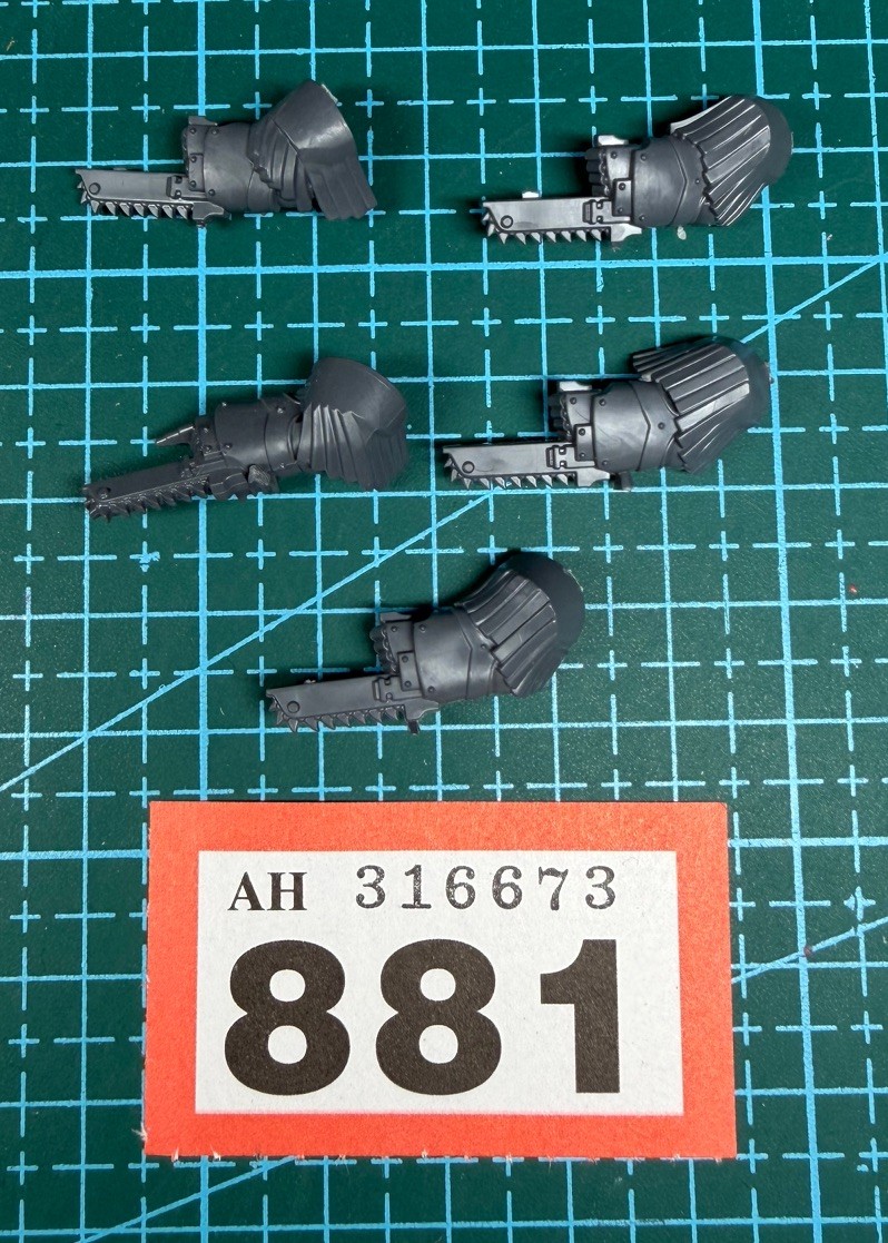 Catephractii Terminator Chain Power Fist Arm Bundle Space Marine 40k Bits Heresy