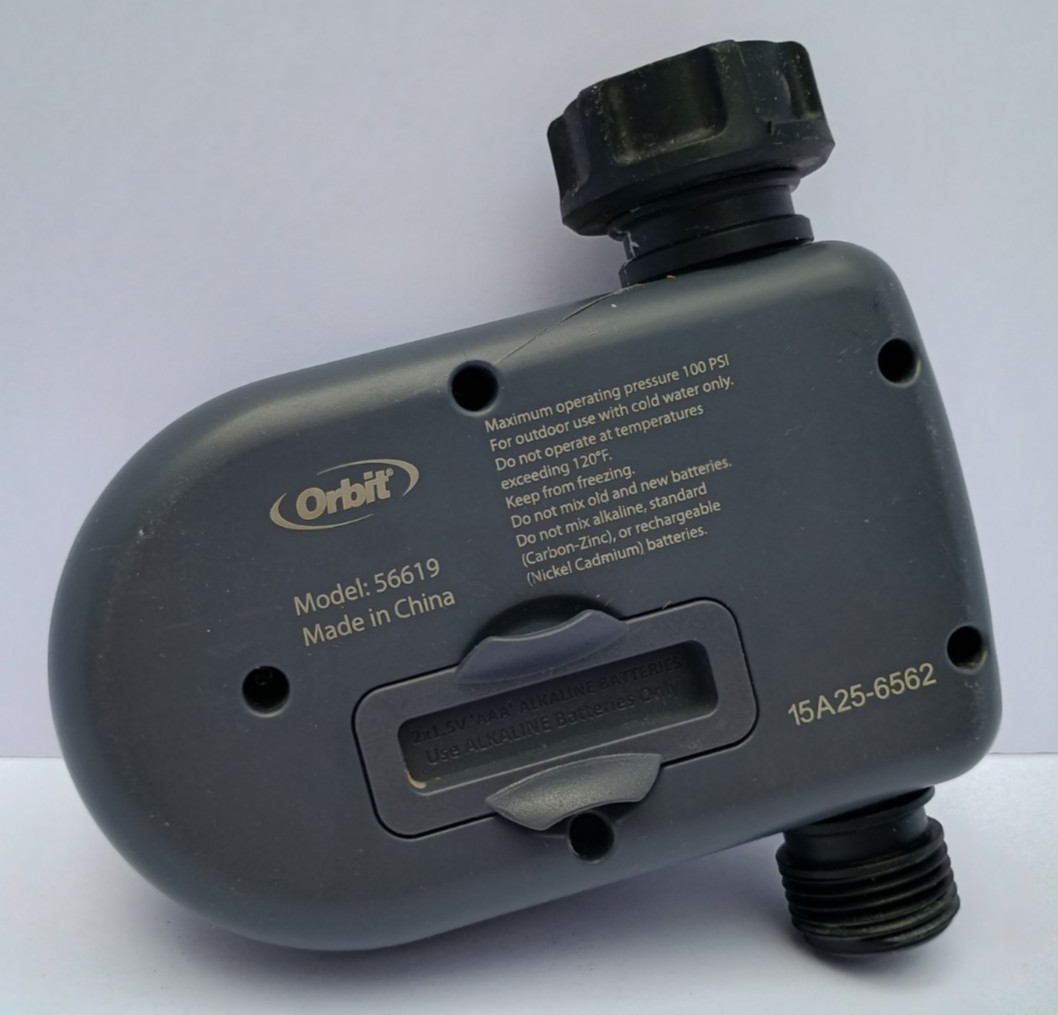 Orbit 1 Outlet Simple Hose Watering Timer Model 56619 Used