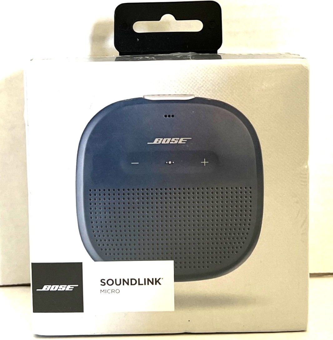 Bose SoundLink Micro Waterproof Bluetooth Speaker - Dark Blue - New