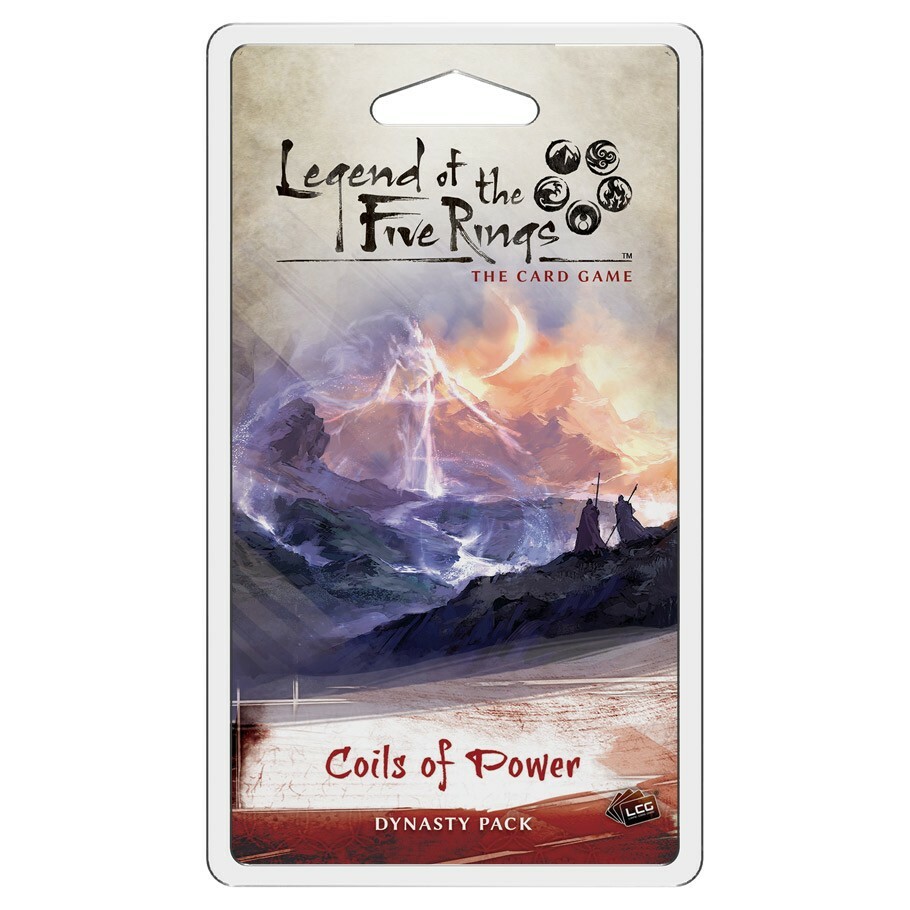 Fantasy Flight Games Legend of the Five Rings LCG: Coils of Power Dynasty Pack