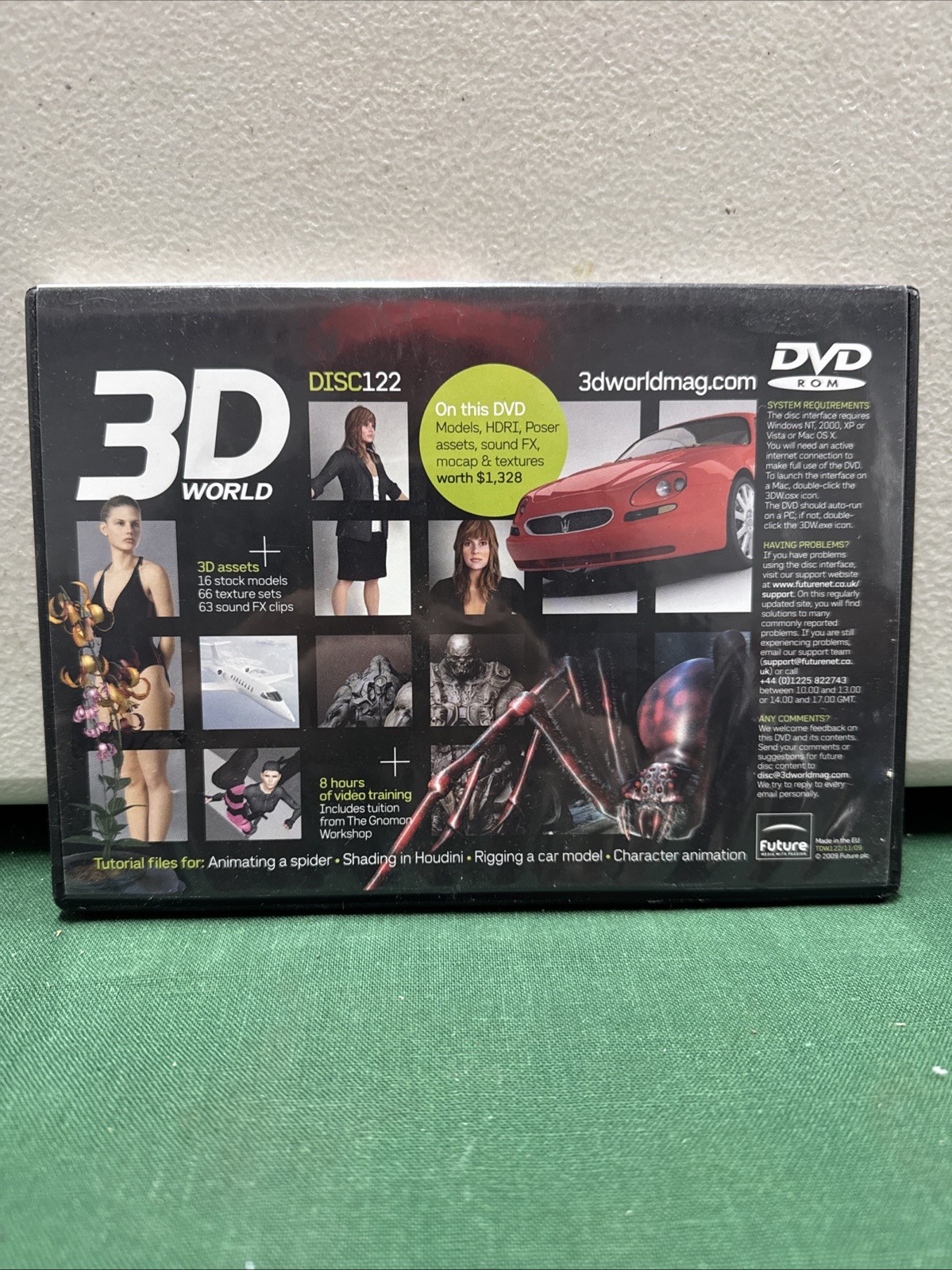 3D World Magazine Disc 122 Pro Animation Software Bitfilm Festival 2009 EU