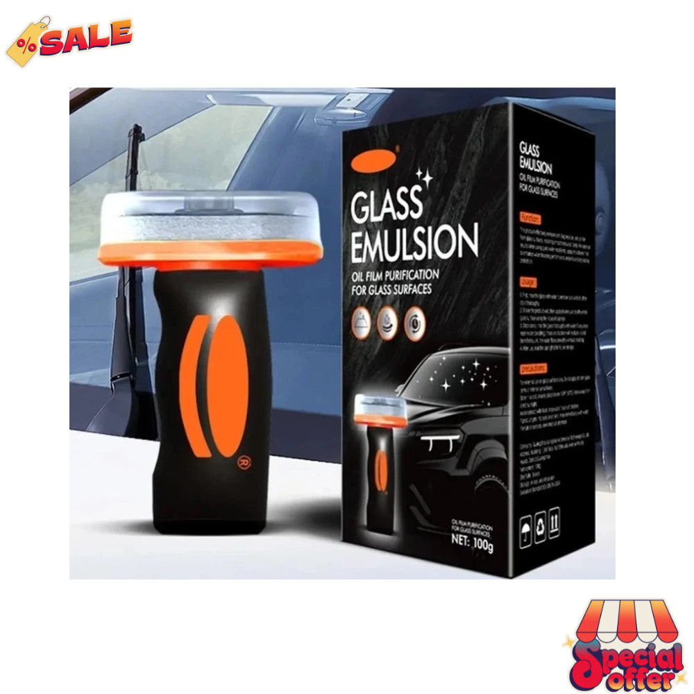 New Q4 Glass Guard & Emulsion Cleaner – Oil Film Remover Lotion for Glass Surfac