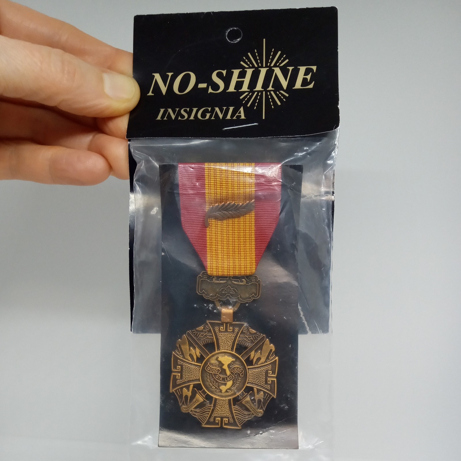 SEALED Vietnam Cross of Gallantry Full Size Medal w/ Palm Citation Navy, Marines